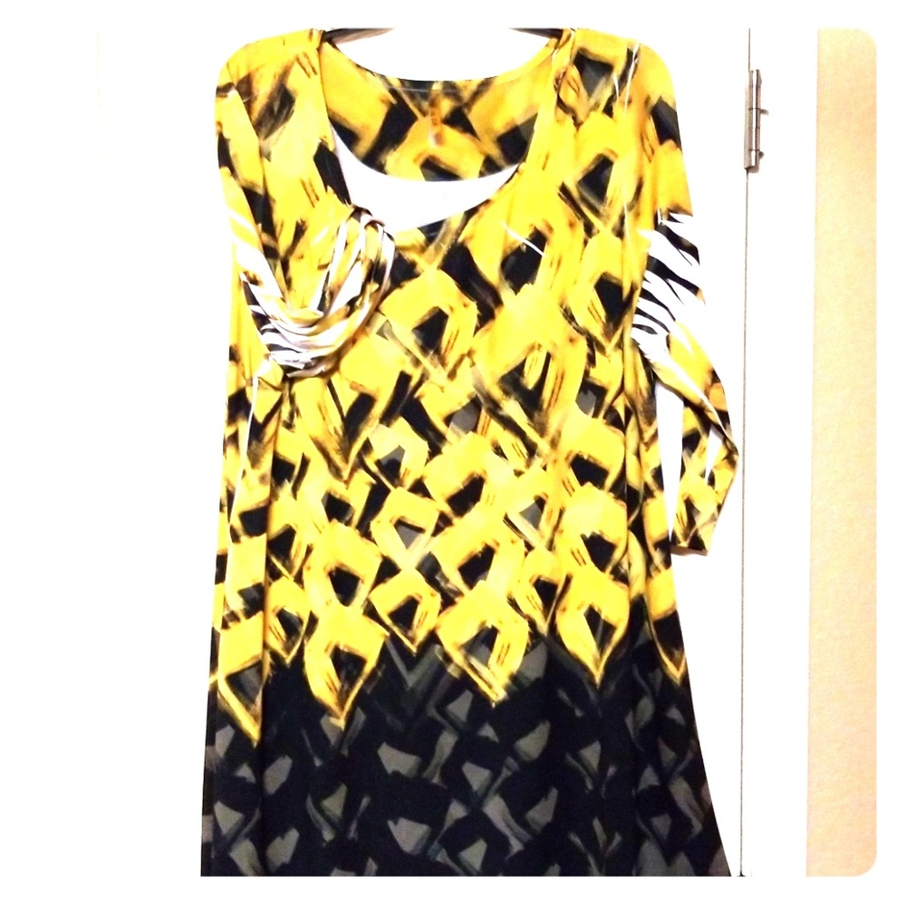 Ombre colored dress